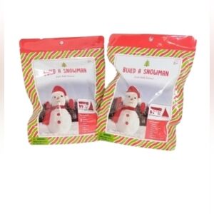 Lot Of 2 Build a Snowman Kit with Accessories